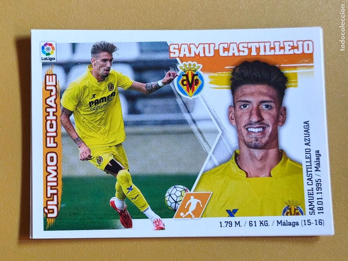 Figurine di Calcio: samu castillejo, liga 2015 16 ultimos fichajes