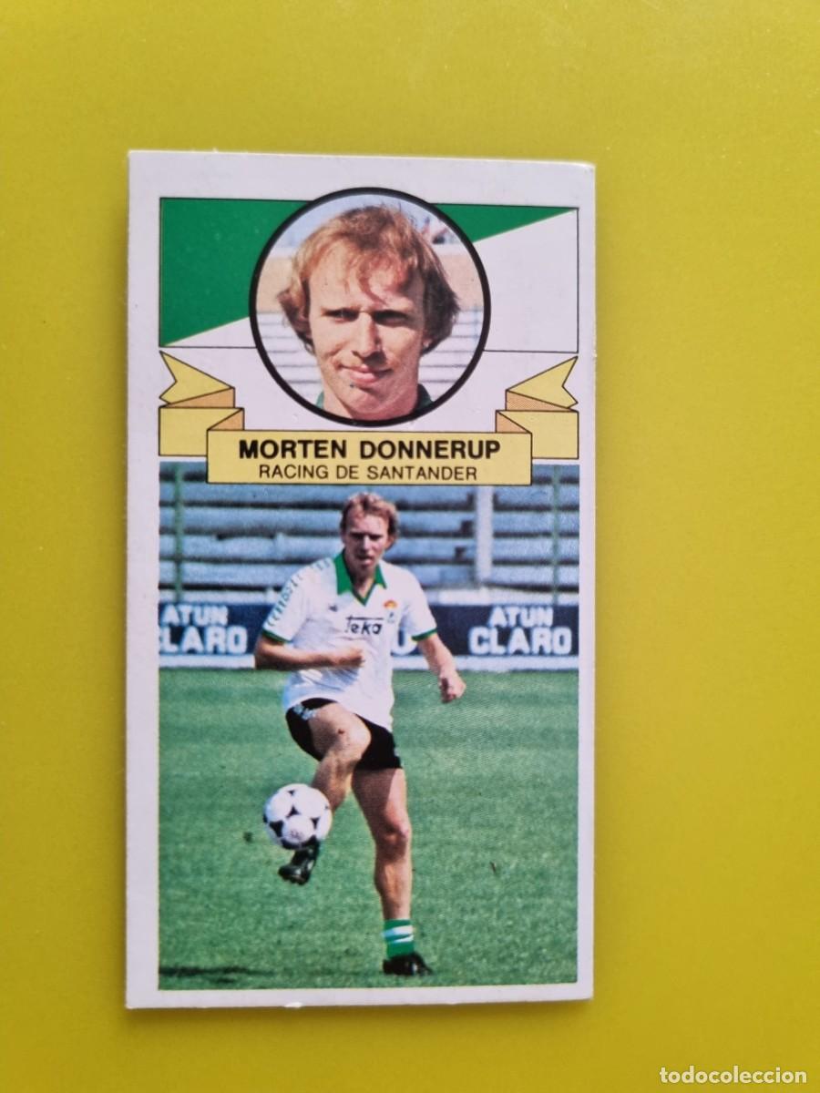 Cromos de f&uacute;tbol: CROMO LIGA ESTE 85 86 1985 1986 MORTEN DONNERUP DESPEGADO RACING SANTANDER FICHAJES N&ordm;33 AR926