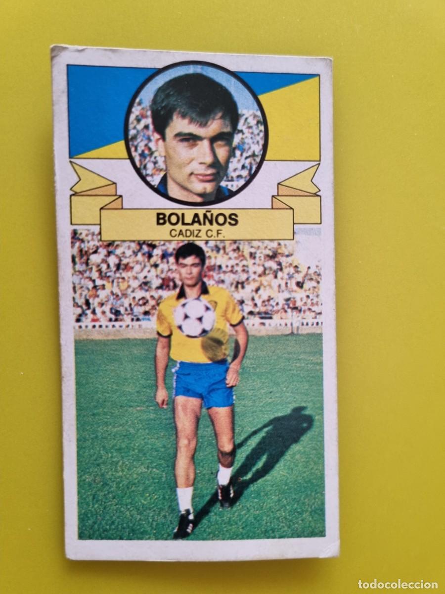 Cromos de f&uacute;tbol: CROMO DE FUTBOL LIGA ESTE 85 86 1985 1986 BOLA&Ntilde;OS DESPEGADO C&Aacute;DIZ FICHAJES N&ordm;30 AR926
