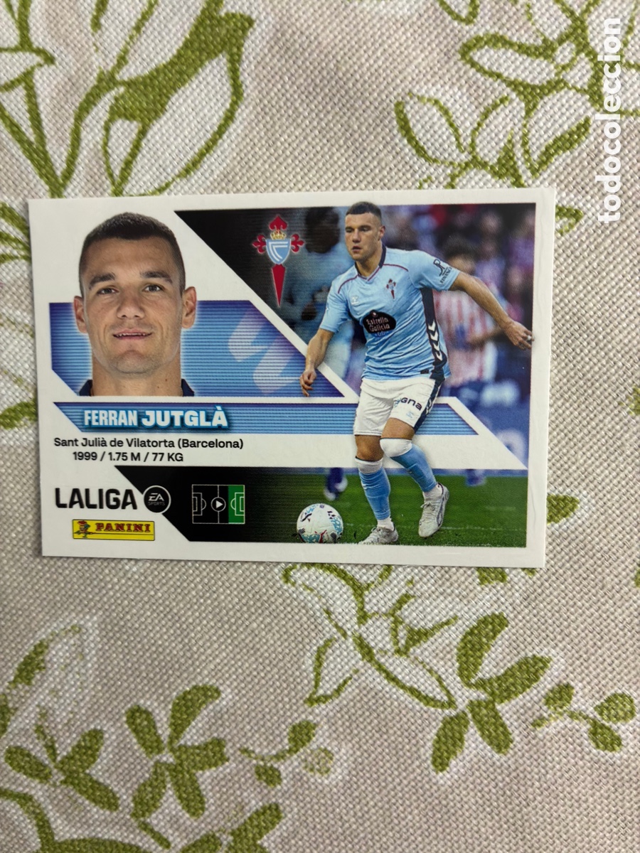 Cromos de f&uacute;tbol: cromo ferran jutgl&agrave; - rc celta - n.&ordm; 19 - este panini liga 2026-27