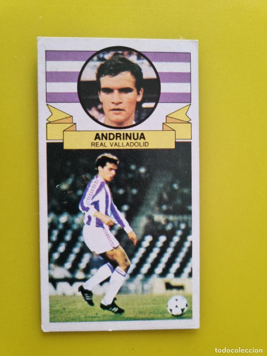 Cromos de f&uacute;tbol: CROMO DE FUTBOL LIGA ESTE 85 86 1985 1986 ANDRINUA DESPEGADO VALLADOLID N&ordm;39 AR926