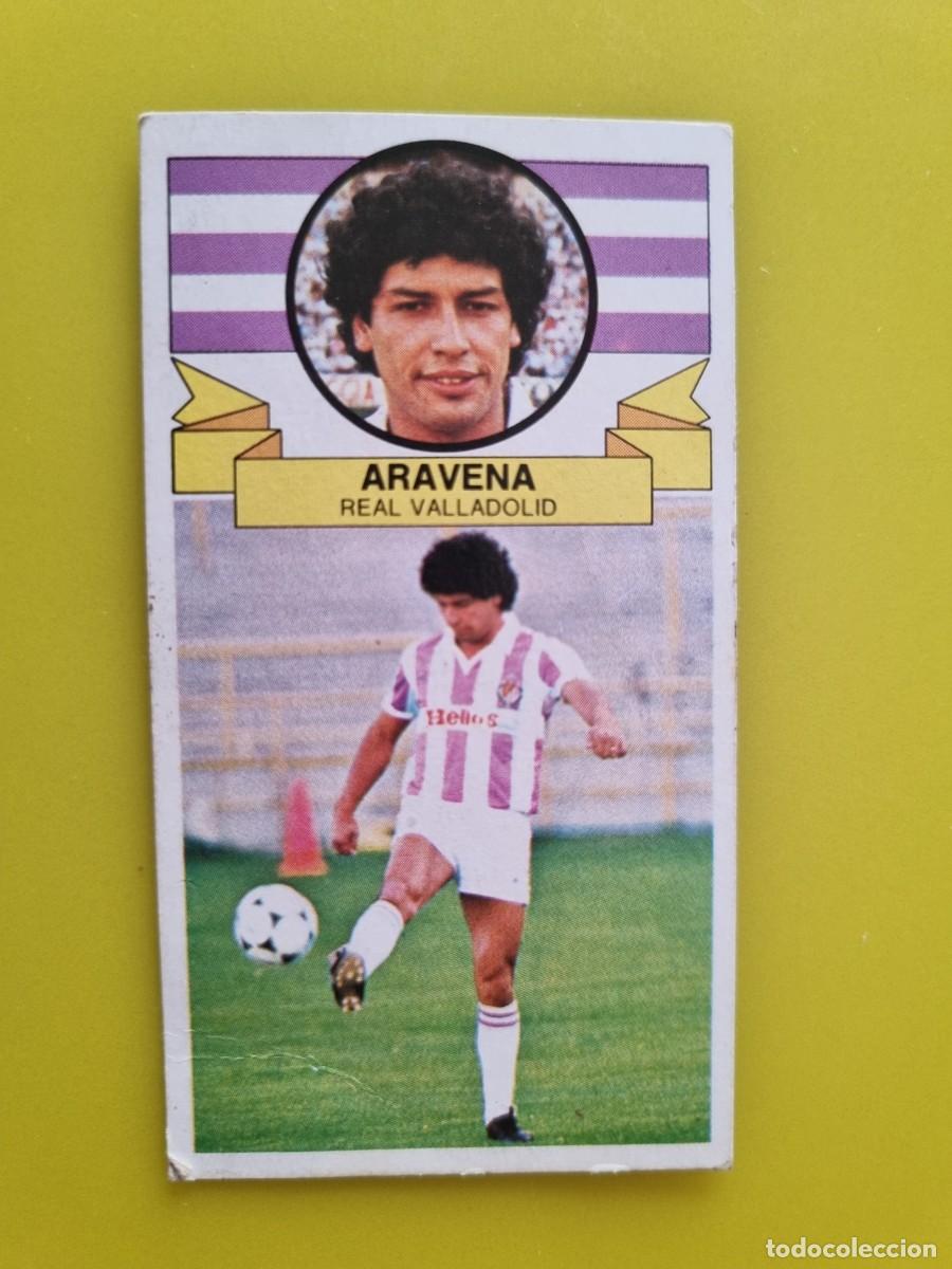 Cromos de f&uacute;tbol: CROMO DE FUTBOL LIGA ESTE 85 86 1985 1986 ARAVENA DESPEGADO VALLADOLID N&ordm;28 AR926
