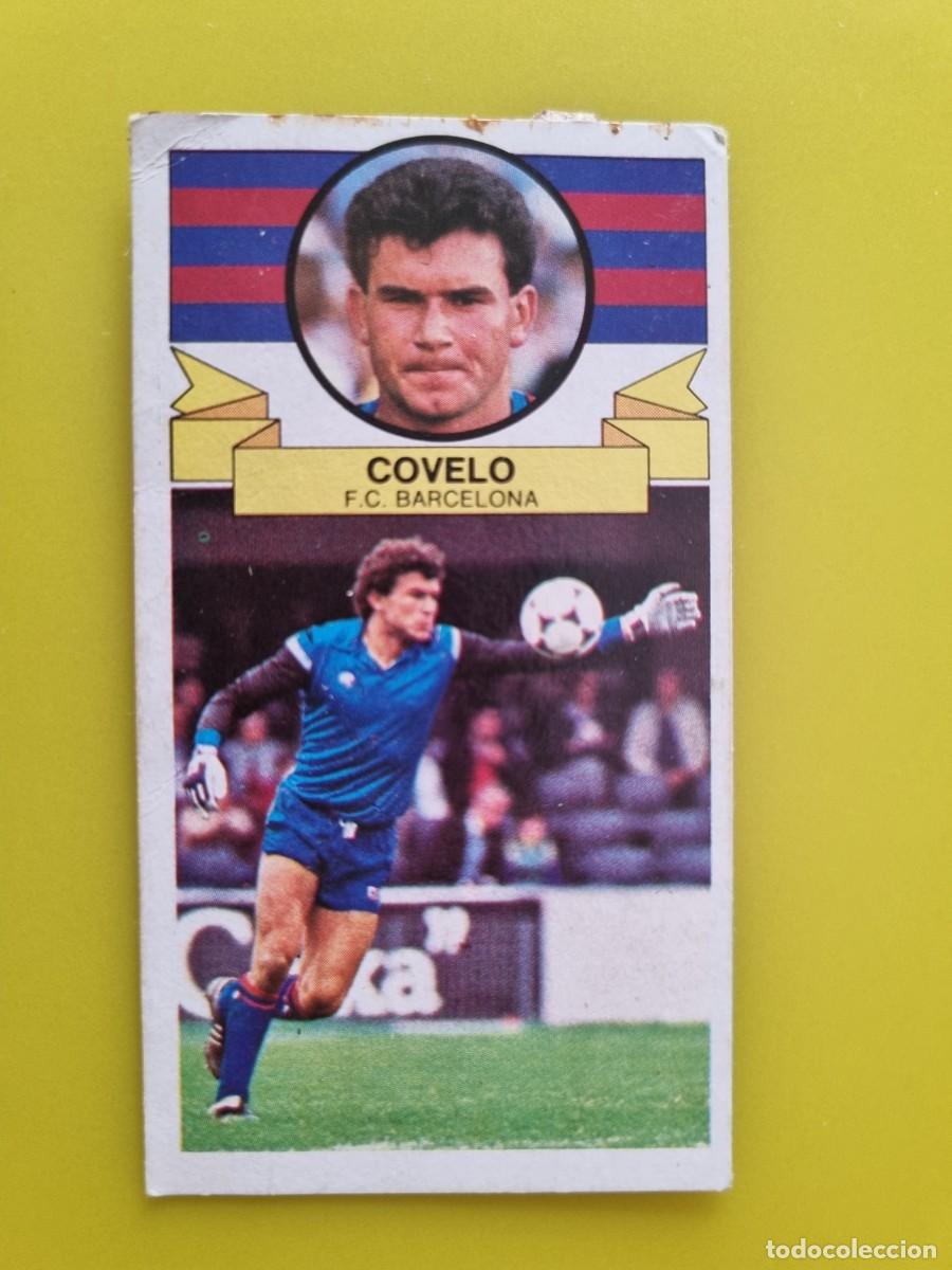 Cromos de f&uacute;tbol: CROMO LIGA ESTE 85 86 1985 1986 COVELO DESPEGADO FC BARCELONA N&ordm;25 AR926