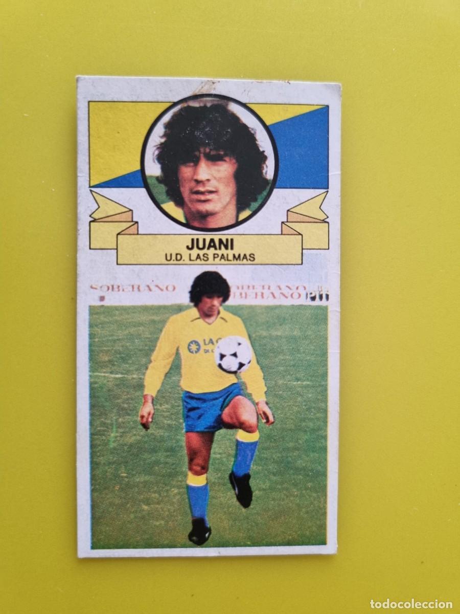 Cromos de f&uacute;tbol: CROMO DE FUTBOL LIGA ESTE 85 86 1985 1986 JUANI DESPEGADO LAS PALMAS FICHAJES N&ordm;24 AR926