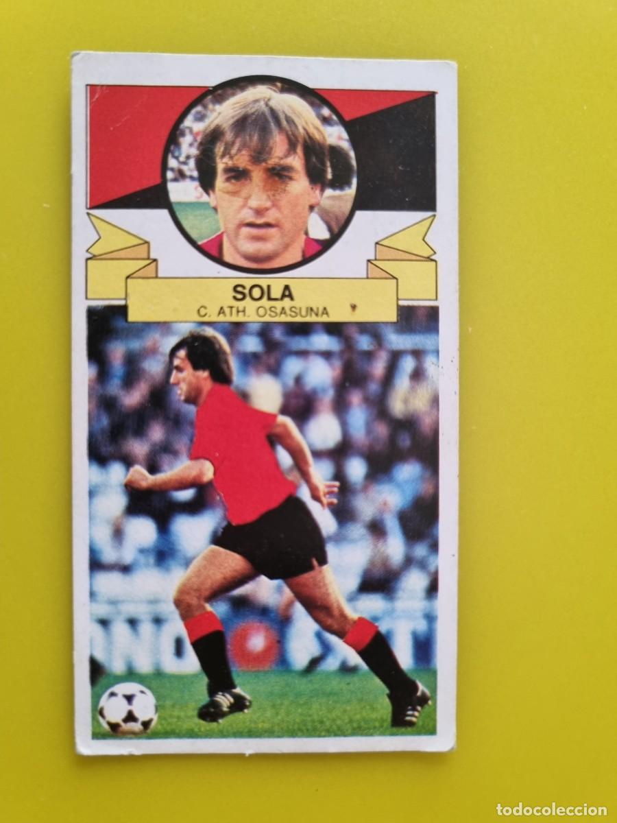 Cromos de f&uacute;tbol: CROMO DE FUTBOL LIGA ESTE 85 86 1985 1986 SOLA DESPEGADO OSASUNA N&ordm;27 AR926