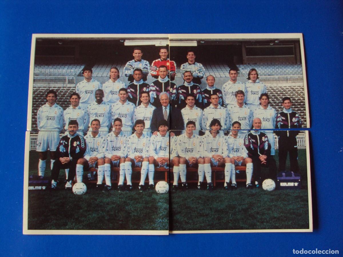 Cromos de f&uacute;tbol: CROMOS N&ordm; 164 165 166 167 PLANTILLA &Aacute;LBUM COLECCI&Oacute;N REAL MADRID 95 96 1995 1996 PANINI NUNCA PEGADO