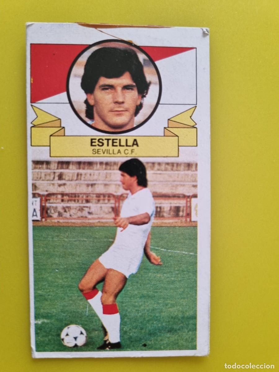 Cromos de f&uacute;tbol: CROMO DE FUTBOL LIGA ESTE 85 86 1985 1986 ESTELLA DESPEGADO SEVILLA CF FICHAJES N&ordm;22 AR926