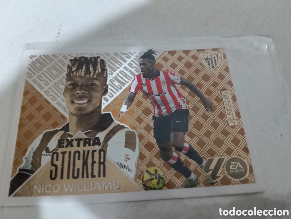 Cromos de f&uacute;tbol: Extra sticker de Nico Williams