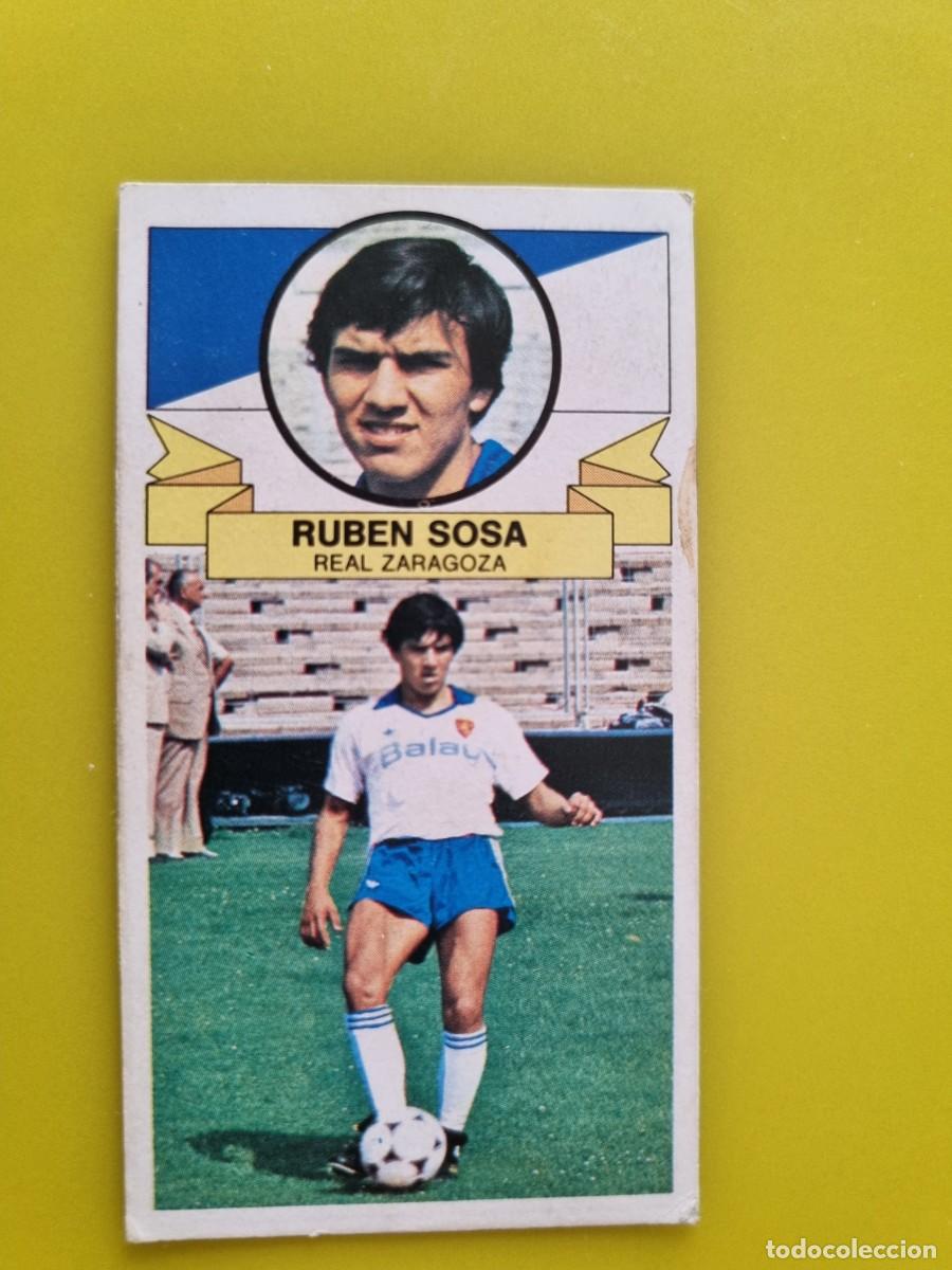 Cromos de f&uacute;tbol: CROMO LIGA ESTE 85 86 1985 1986 RUBEN SOSA DESPEGADO ZARAGOZA FICHAJES N&ordm;31 AR926