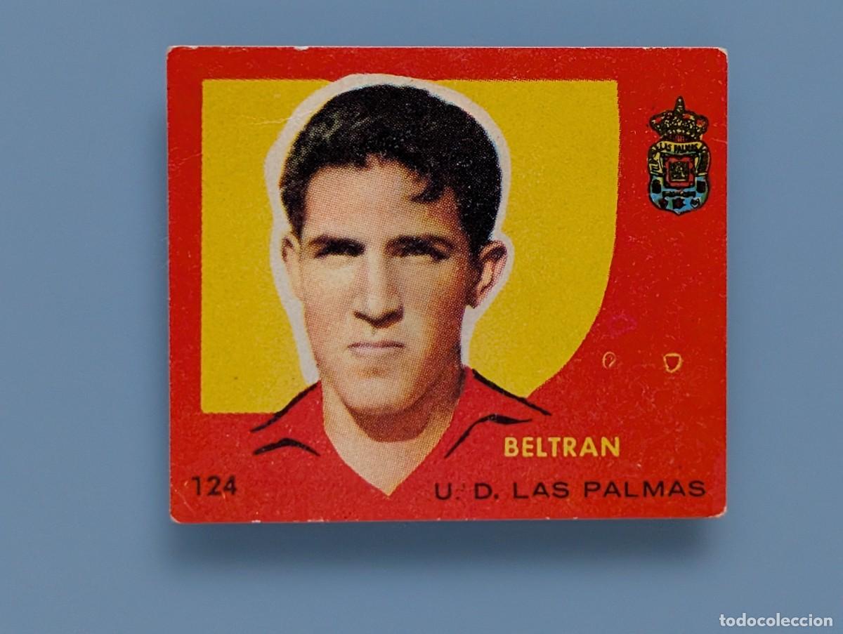 Cromos de f&uacute;tbol: CROMO FUTBOL N&ordm; 124 BELTRAN LAS PALMAS BRUGUERA CAMPEONES LIGA 1958 1959 1958-59 FUTBOL GRAN CANARIA