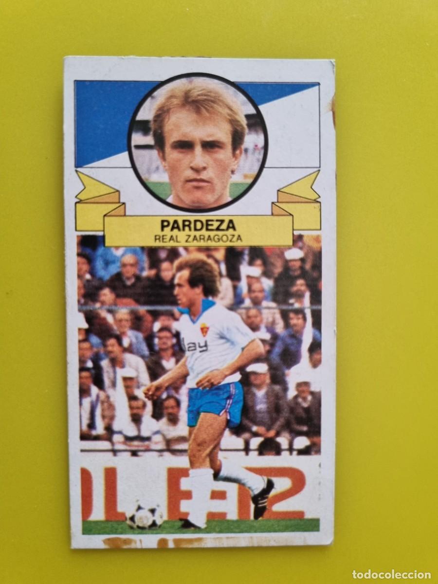 Cromos de f&uacute;tbol: CROMO LIGA ESTE 85 86 1985 1986 PARDEZA DESPEGADO ZARAGOZA FICHAJES N&ordm;17 AR926