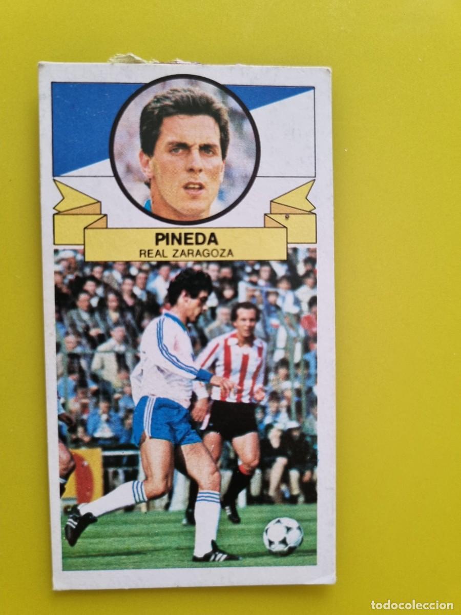 Cromos de f&uacute;tbol: CROMO LIGA ESTE 85 86 1985 1986 PINEDA DESPEGADO ZARAGOZA FICHAJES N&ordm;16 AR926