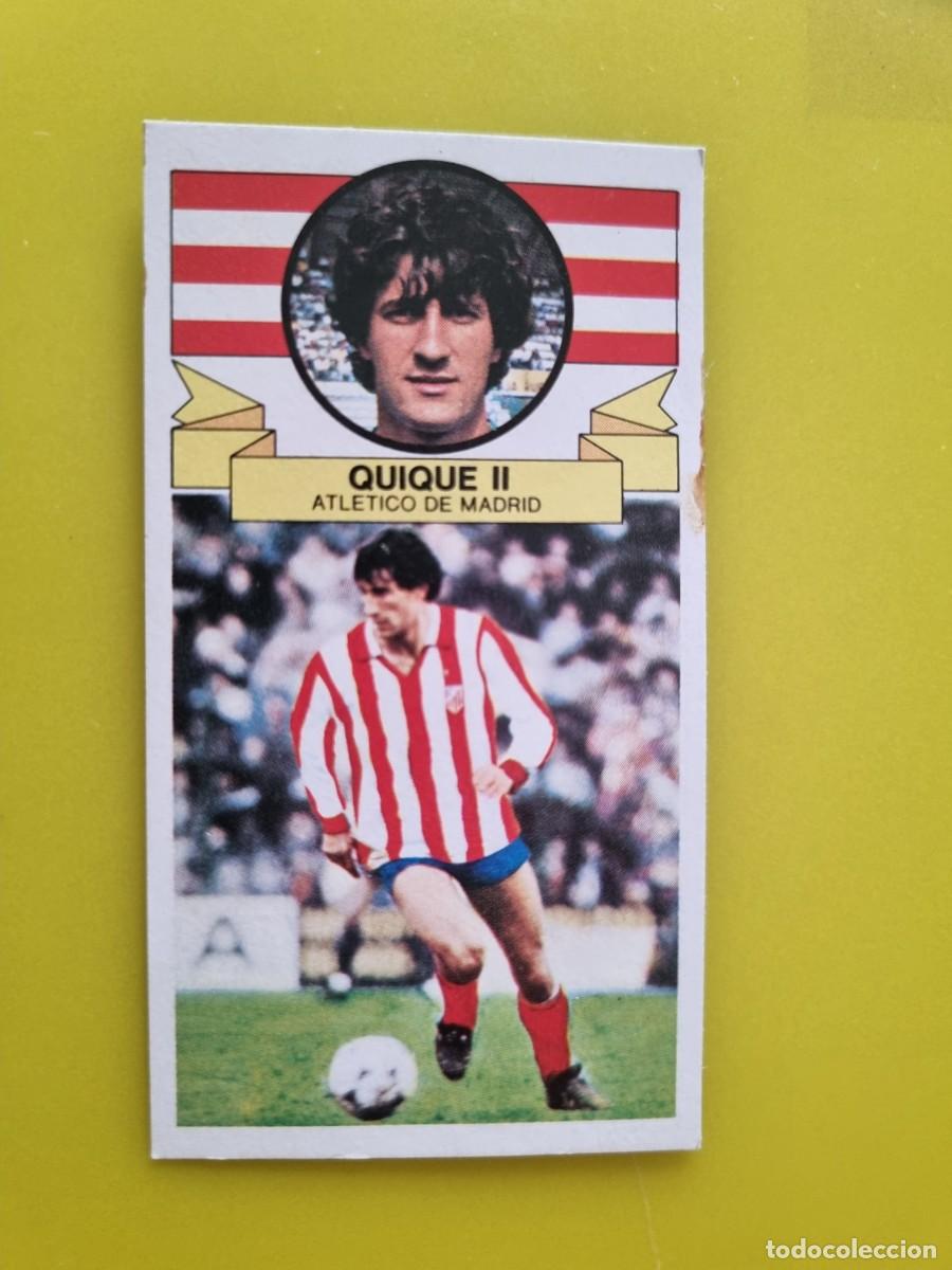 Cromos de f&uacute;tbol: CROMO LIGA ESTE 85 86 1985 1986 QUIQUE II DESPEGADO ATL DE MADRID FICHAJES N&ordm;18 AR926