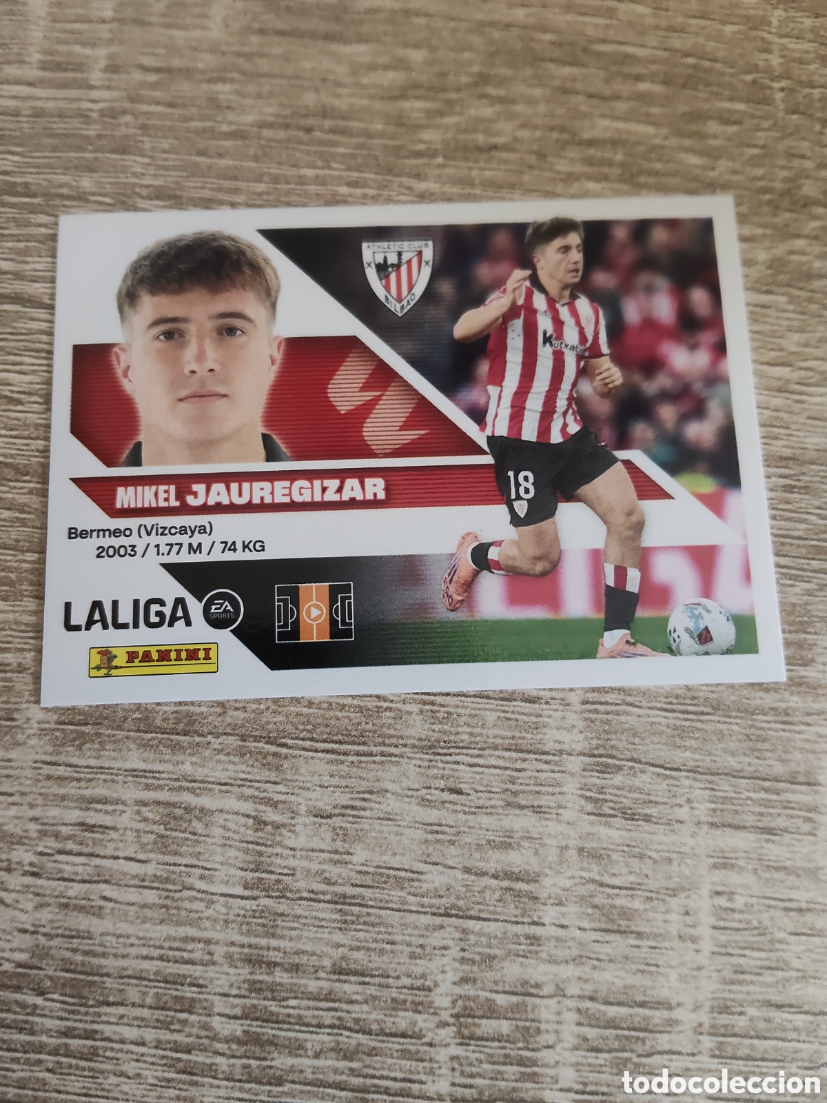 Cromos de f&uacute;tbol: Jauregizar Athletic de Bilbao liga 2026 2027 26 27 ediciones este