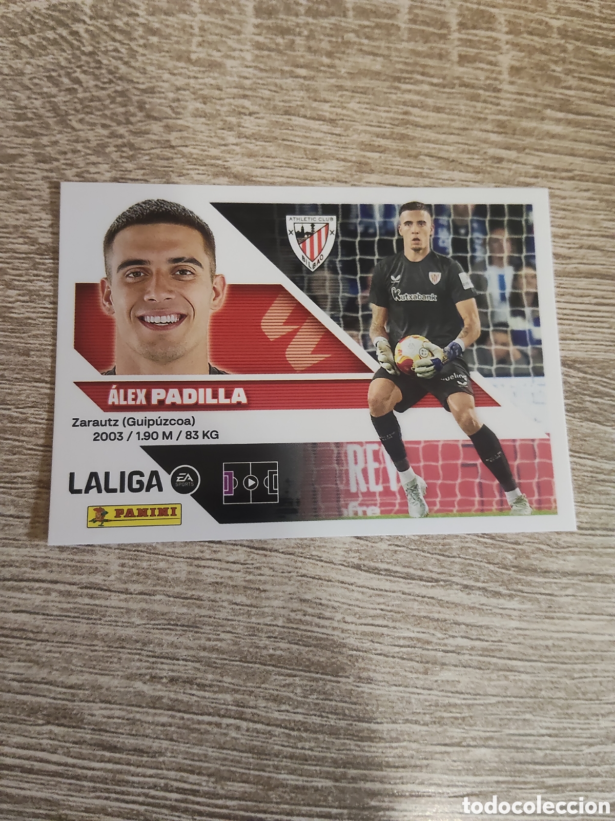Cromos de f&uacute;tbol: Padilla Athletic de Bilbao liga 2026 2027 26 27 ediciones este