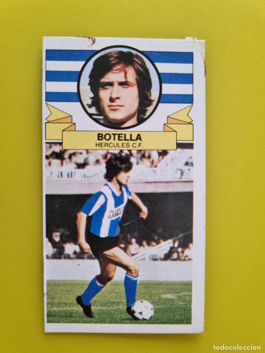 Cromos de f&uacute;tbol: CROMO LIGA ESTE 85 86 1985 1986 BOTELLA DESPEGADO HERCULES CF FICHAJE N&ordm;14 AR926