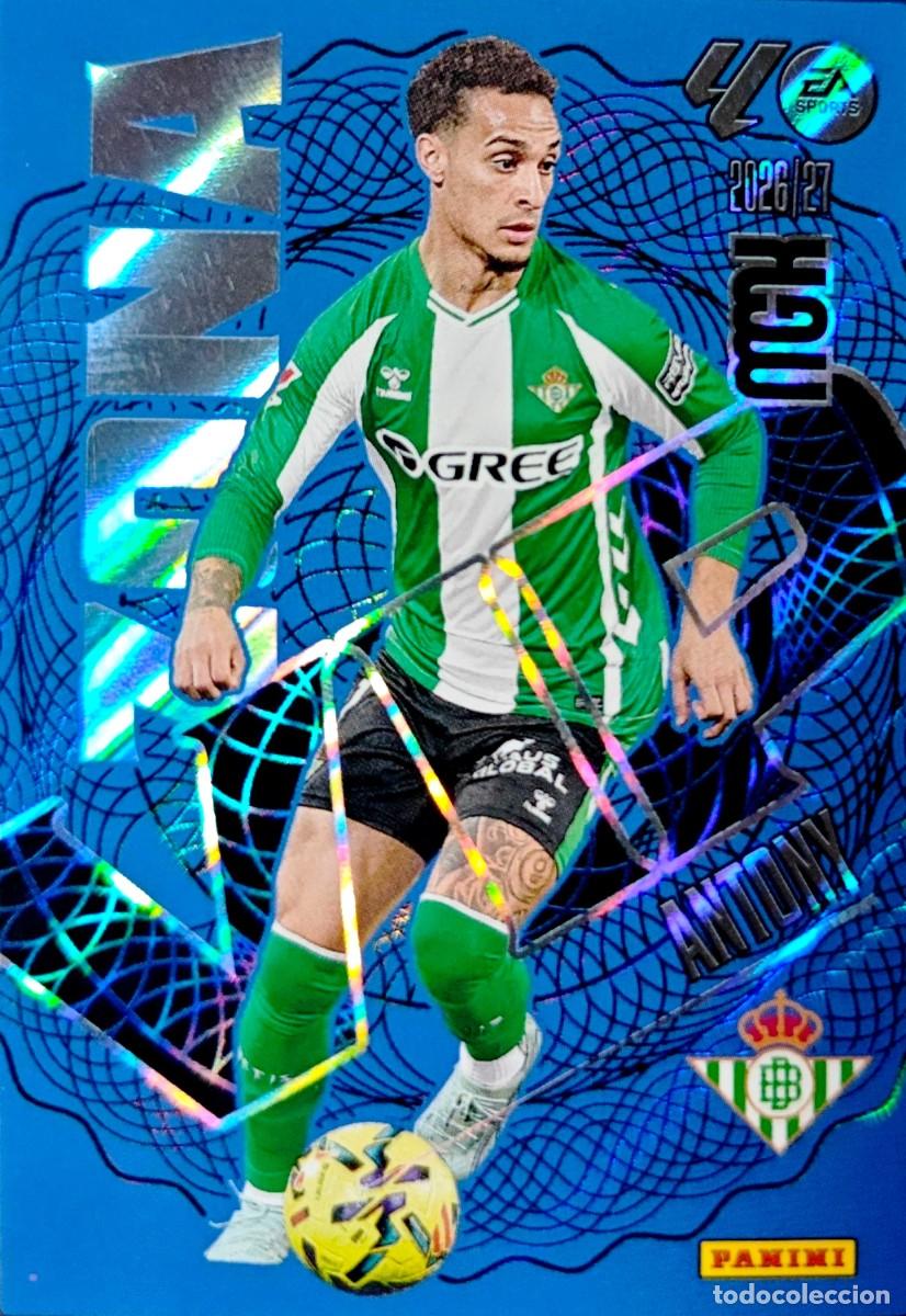 Cromos de f&uacute;tbol: 388 Antony - Real Betis - ZONA VIP - PANINI Megacracks MGK 2026 2027 26 27