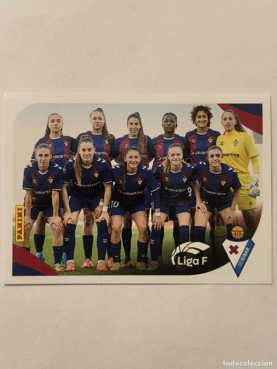 Cromos de f&uacute;tbol: #123 ALINEACION (S.D. EIBAR) LIGA F 2024/2025 PANINI