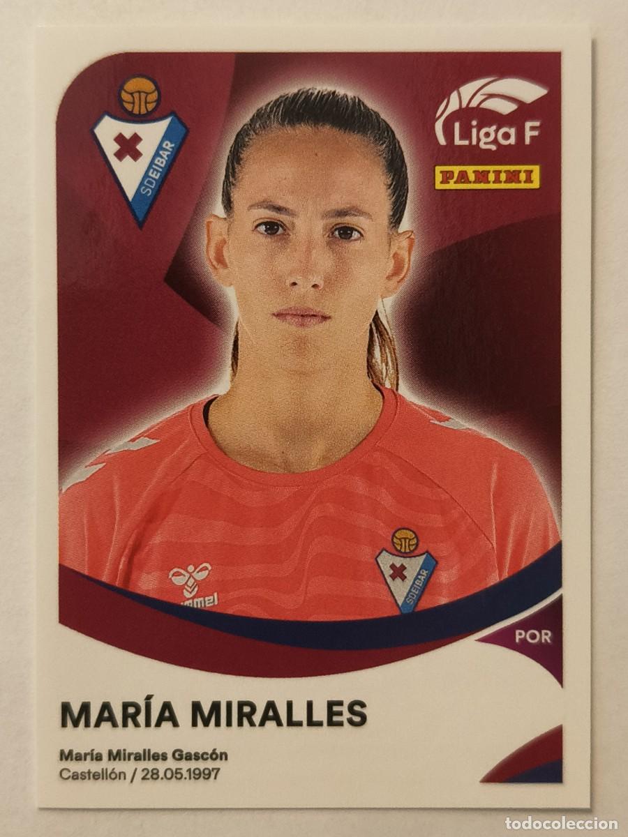 Cromos de f&uacute;tbol: #124 MARIA MIRALLES (S.D. EIBAR) LIGA F 2024/2025 PANINI