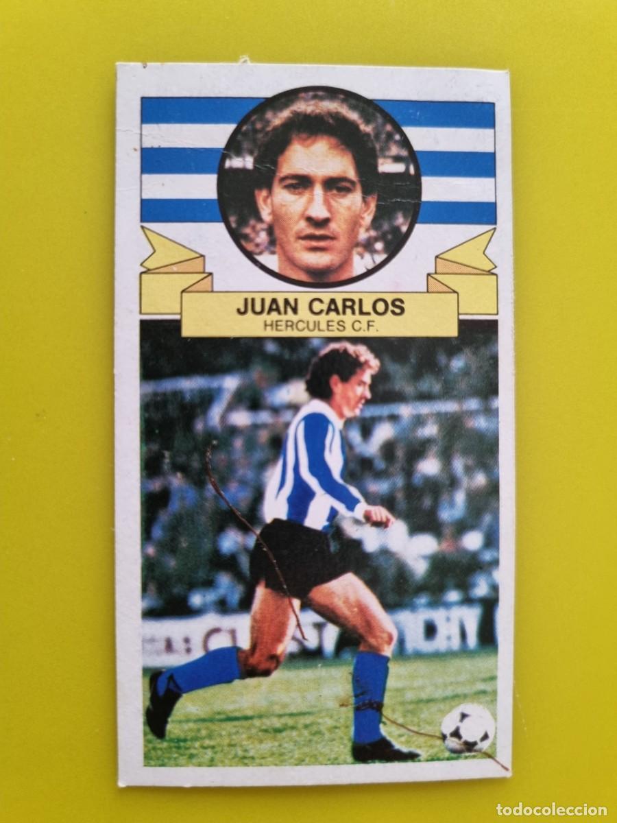Cromos de f&uacute;tbol: CROMO LIGA ESTE 85 86 1985 1986 JUAN CARLOS DESPEGADO HERCULES CF FICHAJES N&ordm;5 AR926