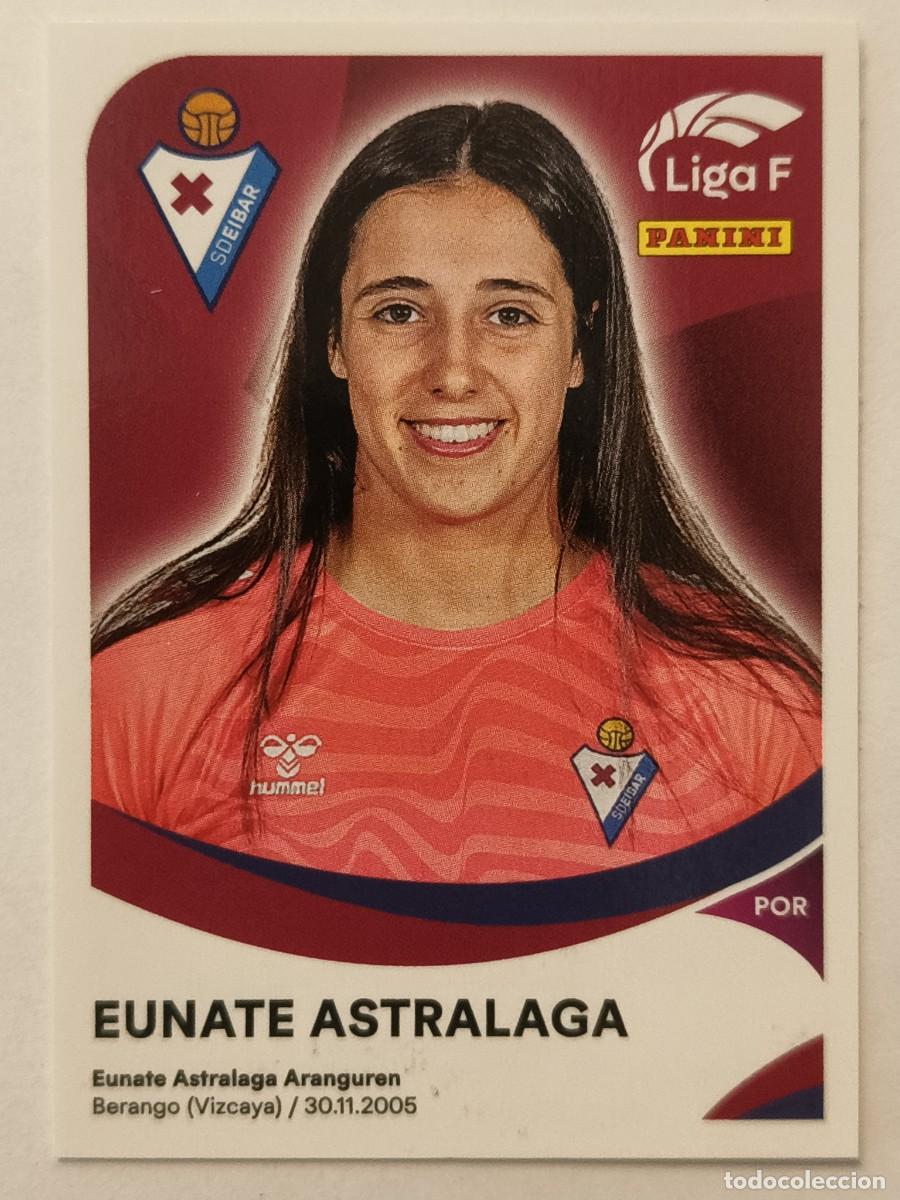 Cromos de f&uacute;tbol: #125B EUNATE ASTRALAGA (S.D. EIBAR) LIGA F 2024/2025 PANINI