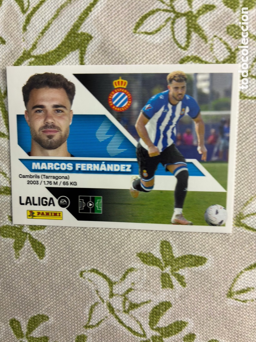 Cromos de f&uacute;tbol: cromo marcos fern&aacute;ndez - rcd espanyol - n.&ordm; 15 - este panini liga 2026-27