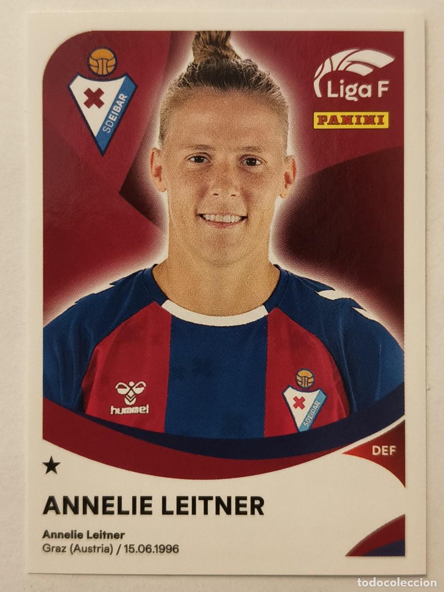 Cromos de f&uacute;tbol: #126 ANNELIE LEITNER (S.D. EIBAR) LIGA F 2024/2025 PANINI