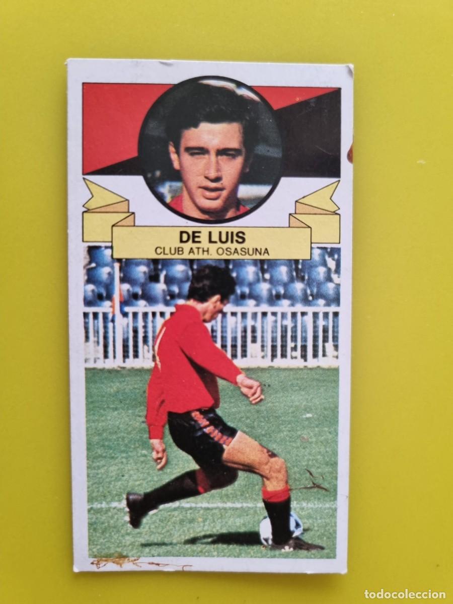 Cromos de f&uacute;tbol: CROMO LIGA ESTE 85 86 1985 1986 DE LUIS DESPEGADO OSASUNA FICHAJES N&ordm;4 AR926