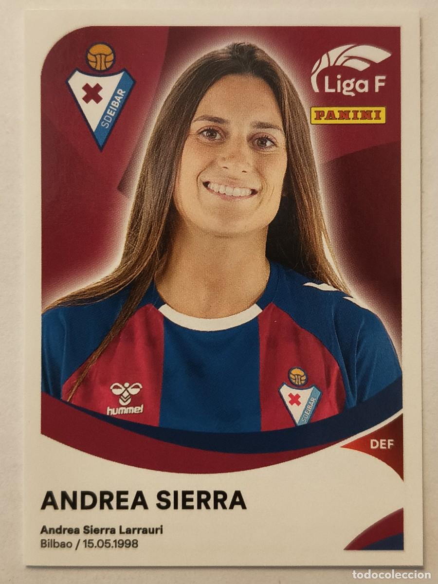 Cromos de f&uacute;tbol: #128A ANDREA SIERRA (S.D. EIBAR) LIGA F 2024/2025 PANINI