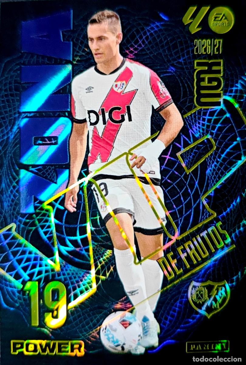 Cromos de f&uacute;tbol: 392 P 392P De Frutos - Rayo Vallecano - ZONA VIP POWER - PANINI Megacracks MGK 2026 2027 26 27