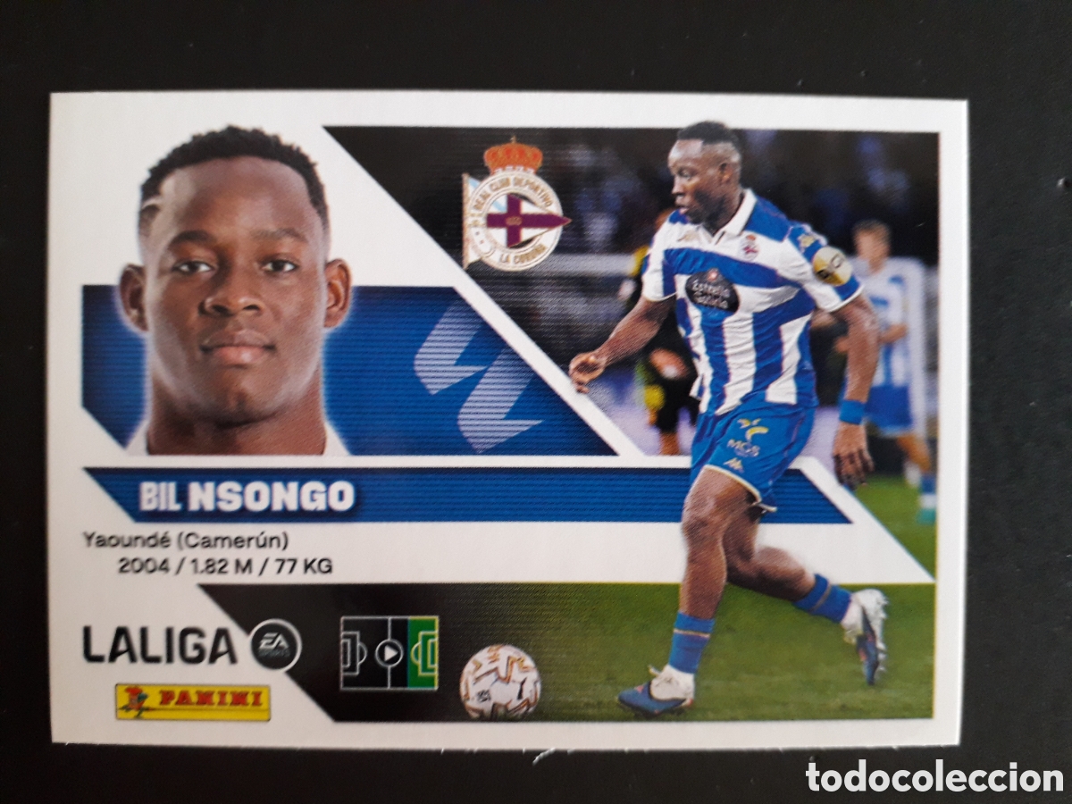 Cromos de f&uacute;tbol: NSONGO DEPORTIVO DE LA CORU&Ntilde;A N&deg; 20 ED ESTE 2026 2027 26 27 SIN PEGAR PEDIDO M&Iacute;NIMO 3&euro;.