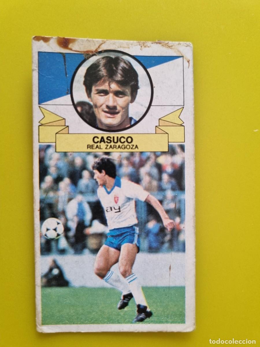 Cromos de f&uacute;tbol: CROMO LIGA ESTE 85 86 1985 1986 CASUCO DESPEGADO REAL ZARAGOZA AR926