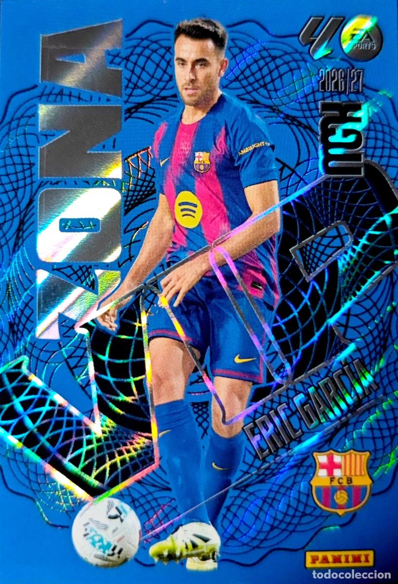 Cromos de f&uacute;tbol: 393 Eric Garcia - FC Barcelona - ZONA VIP - PANINI Megacracks MGK 2026 2027 26 27