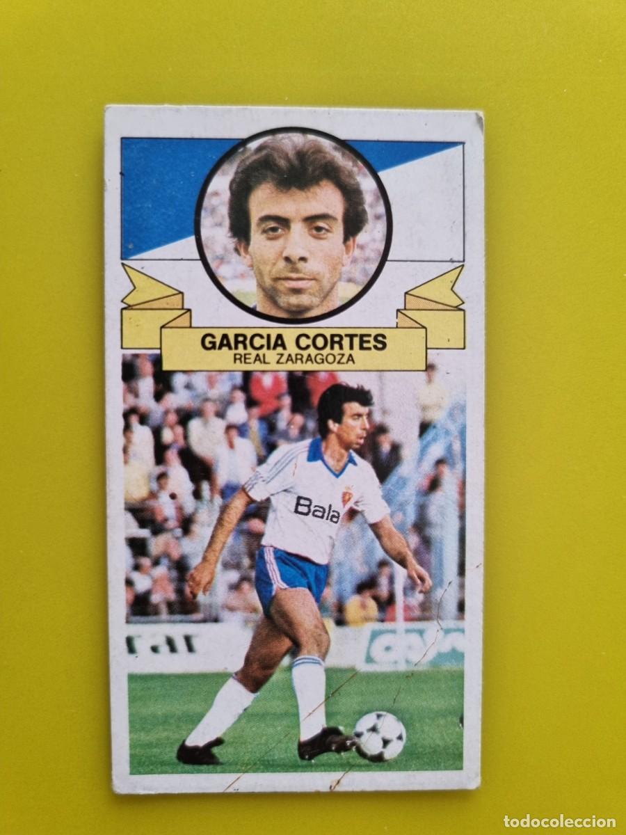 Cromos de f&uacute;tbol: CROMO LIGA ESTE 85 86 1985 1986 GARCIA CORTES DESPEGADO REAL ZARAGOZA AR926