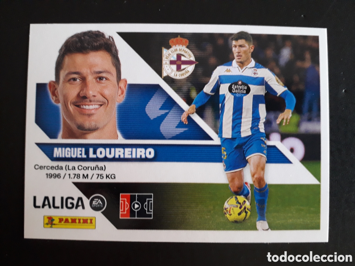 Cromos de f&uacute;tbol: LOUREIRO DEPORTIVO DE LA CORU&Ntilde;A N&deg; 6 ED ESTE 2026 2027 26 27 SIN PEGAR PEDIDO M&Iacute;NIMO 3&euro;