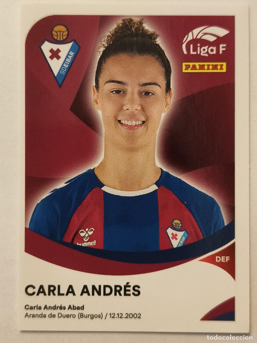 Cromos de f&uacute;tbol: #130 CARLA ANDRES (S.D. EIBAR) LIGA F 2024/2025 PANINI