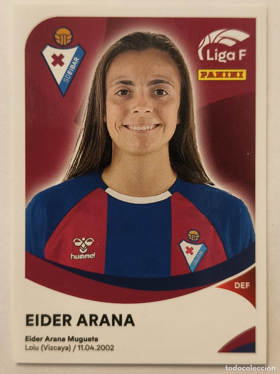 Cromos de f&uacute;tbol: #131 EIDER ARANA (S.D. EIBAR) LIGA F 2024/2025 PANINI