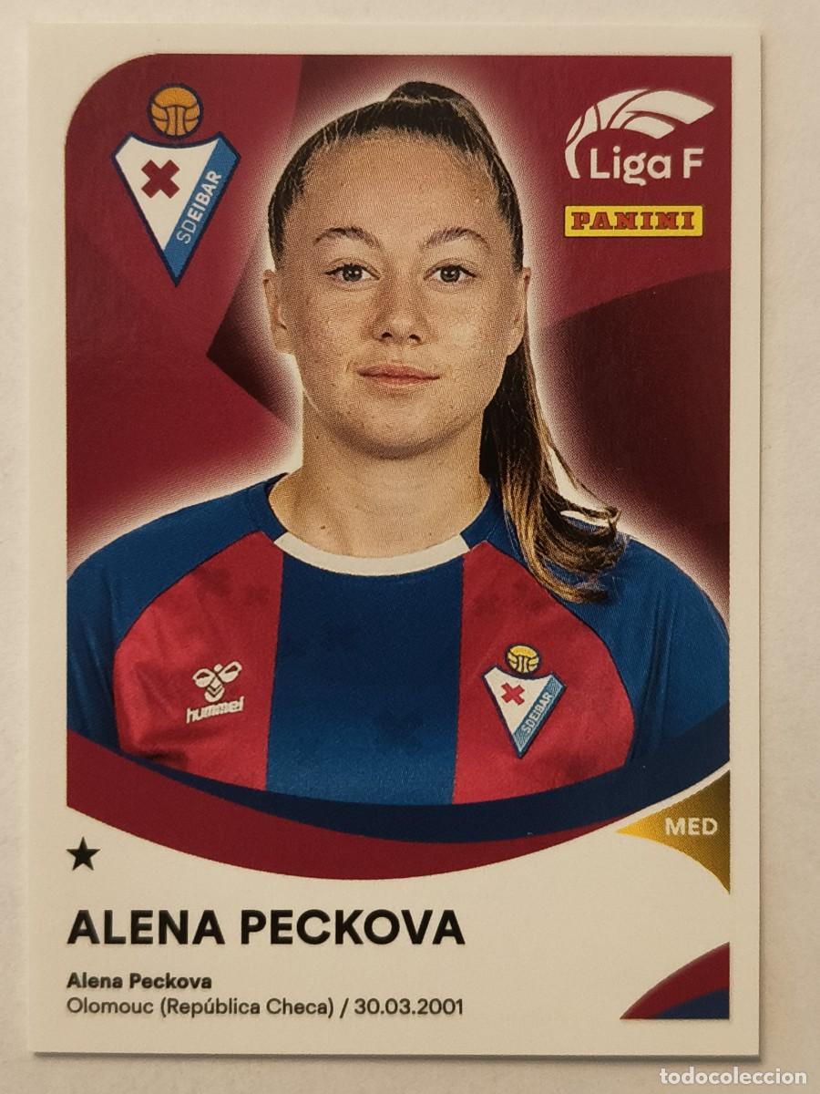 Football Stickers: #132 ALENA PECKOVA (S.D. EIBAR) LIGA F 2024/2025 PANINI