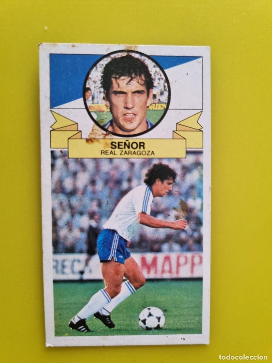 Football Stickers: CROMO LIGA ESTE 85 86 1985 1986 SE&Ntilde;OR DESPEGADO REAL ZARAGOZA AR926