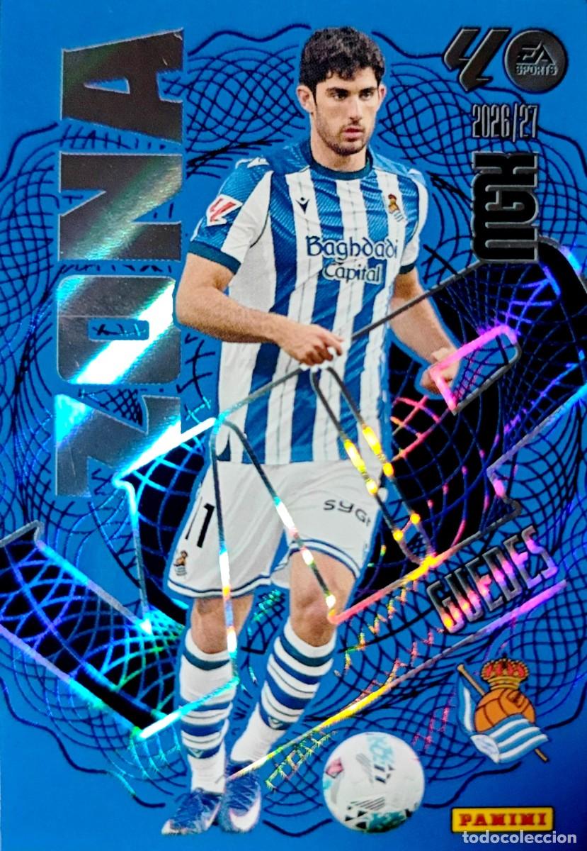 Cromos de Futebol: 395 Guedes - Real Sociedad - ZONA VIP - PANINI Megacracks MGK 2026 2027 26 27
