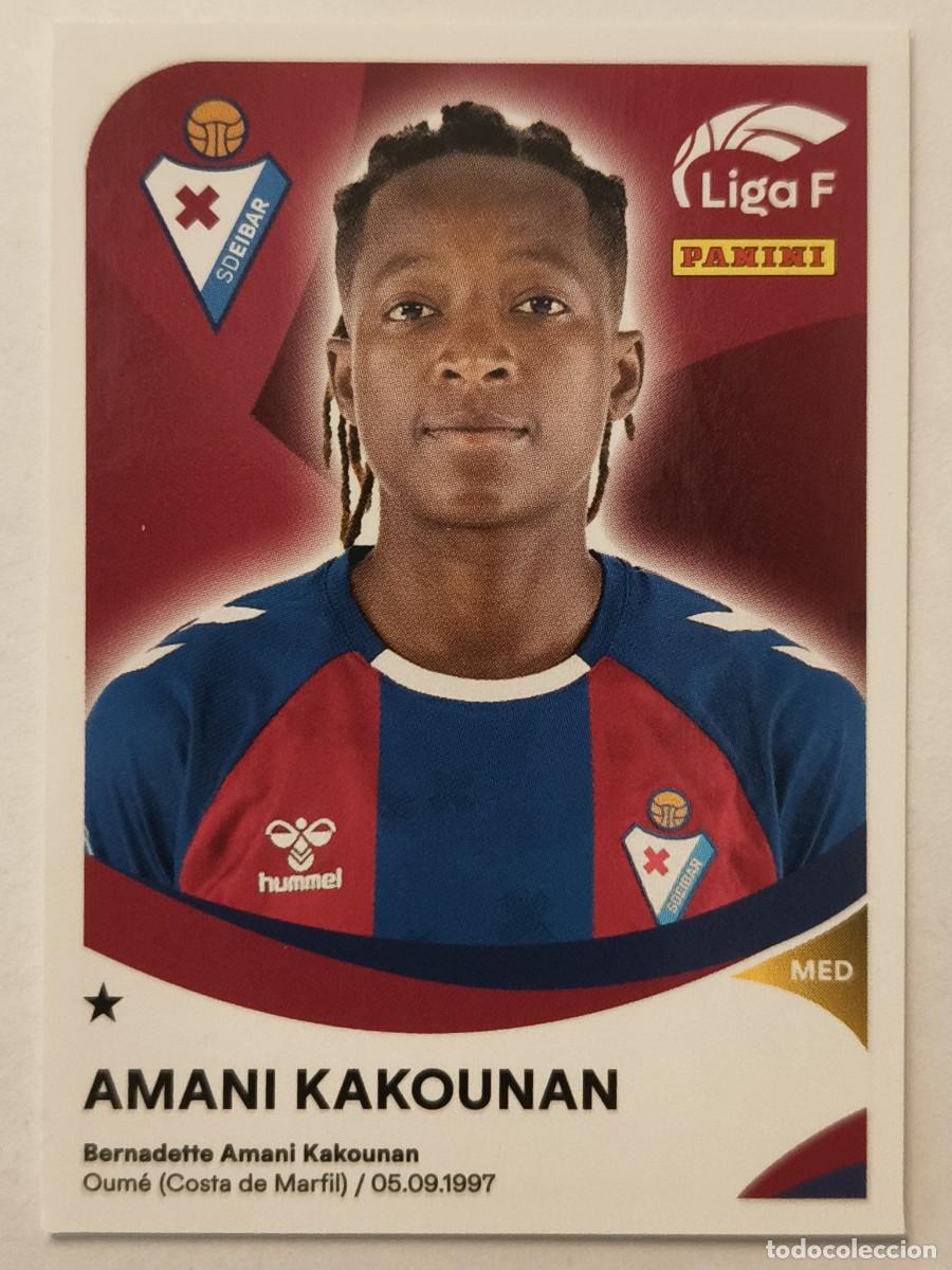 Cromos de Futebol: #133 AMANI KAKOUNAN (S.D. EIBAR) LIGA F 2024/2025 PANINI
