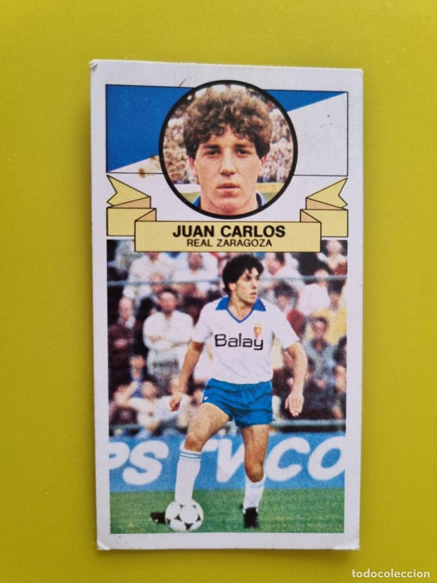 Fu&szlig;ball-Sticker: CROMO DE FUTBOL LIGA ESTE 85 86 1985 1986 JUAN CARLOS DESPEGADO REAL ZARAGOZA AR926