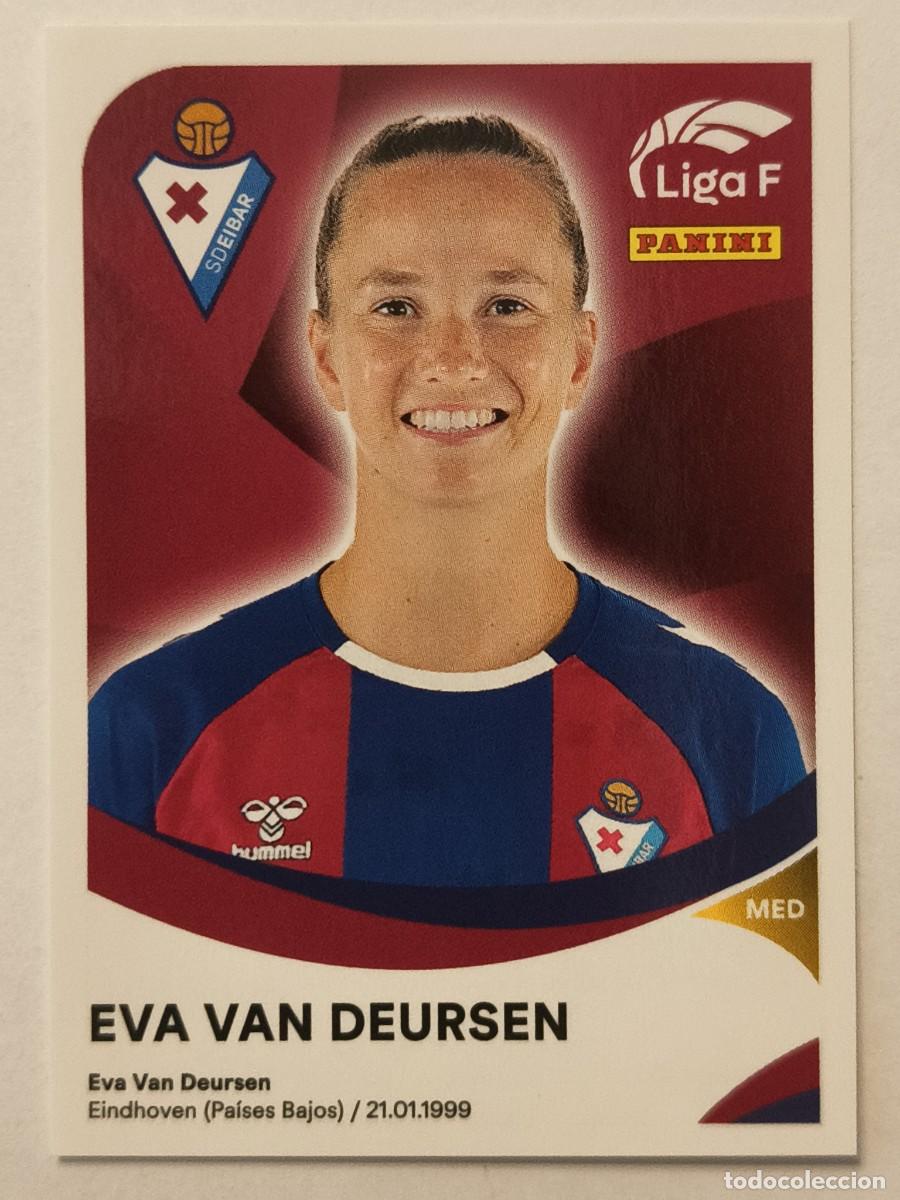 Cromos de f&uacute;tbol: #135 EVA VAN DEURSEN (S.D. EIBAR) LIGA F 2024/2025 PANINI
