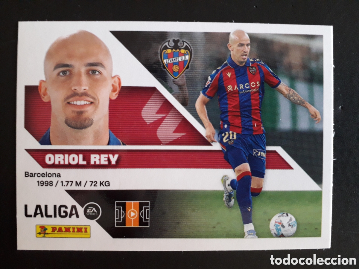 Cromos de f&uacute;tbol: ORIOL REY LEVANTE N&deg; 11 ED ESTE 2026 2027 26 27 SIN PEGAR PEDIDO M&Iacute;NIMO 3&euro;