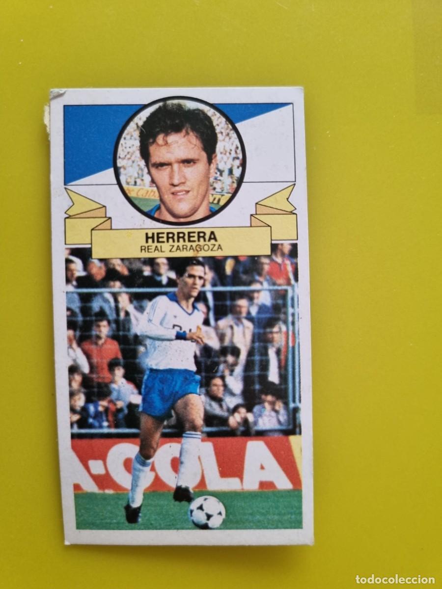 Cromos de f&uacute;tbol: CROMO DE FUTBOL LIGA ESTE 85 86 1985 1986 HERRERA DESPEGADO REAL ZARAGOZA AR926