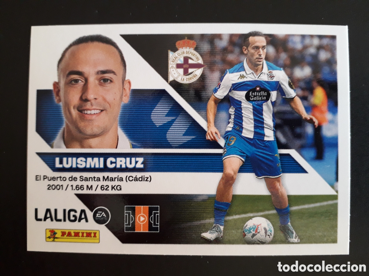 Cromos de f&uacute;tbol: LUISMI CRUZ DEPORTIVO DE LA CORU&Ntilde;A N&deg; 15 ED ESTE 2026 2027 26 27 SIN PEGAR PEDIDO M&Iacute;NIMO 3&euro;