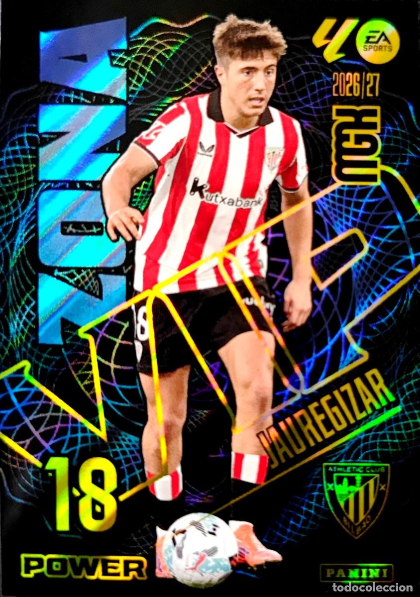 Cromos de f&uacute;tbol: 398 P 398P Jauregizar - Athletic Club Bilbao ZONA VIP POWER - PANINI Megacracks MGK 2026 2027 26 27