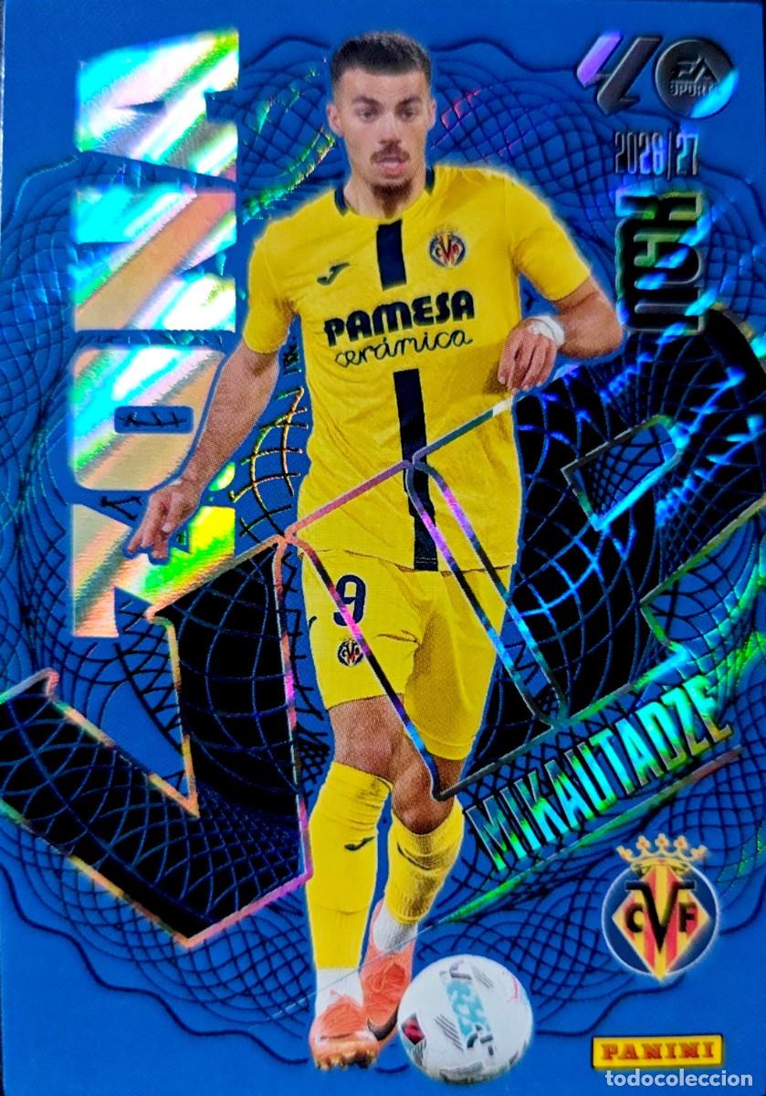 Cromos de f&uacute;tbol: 402 Mikautadze - Villarreal CF - ZONA VIP - PANINI Megacracks MGK 2026 2027 26 27