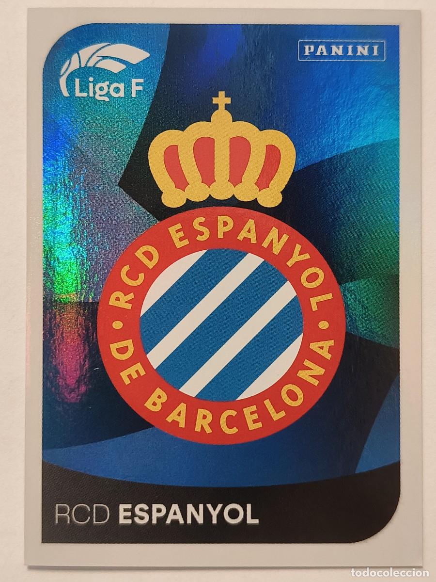 Cromos de f&uacute;tbol: #142 ESCUDO (R C.D. ESPANYOL) LIGA F 2024/2025 PANINI