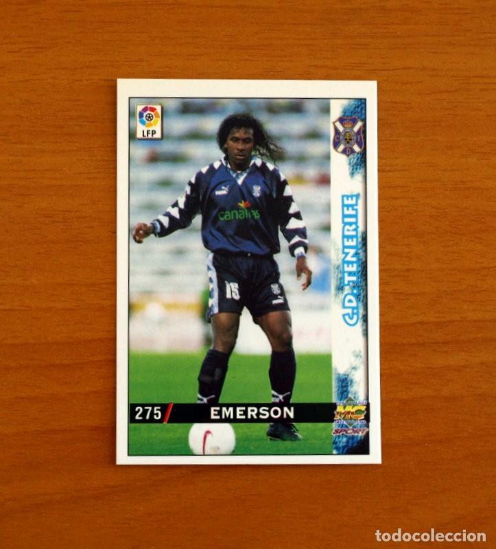 Football Stickers: Tenerife - N&ordm; 275 Emerson - Mundicromo Las Fichas de la Liga 1998-1999-98-99